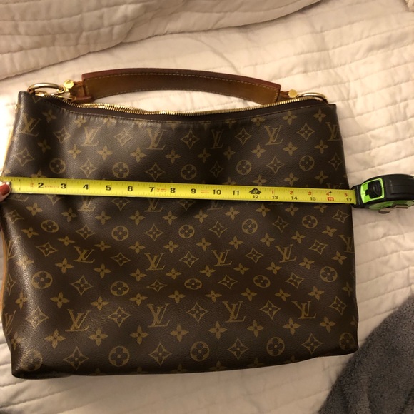 Louis Vuitton Brown Monogram Hobo Bag - Picture 15 of 16